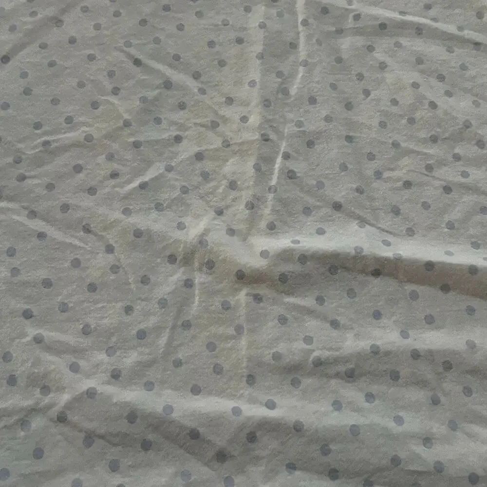 Isaac Mizrahi New York Twin Set Fitted & Flat Sheets White With Blue Polka Dots